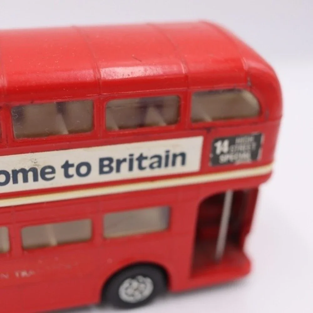 Corgi Great Britain Double Decker Red Bus Vintage Toy Bus 14 High Street Special